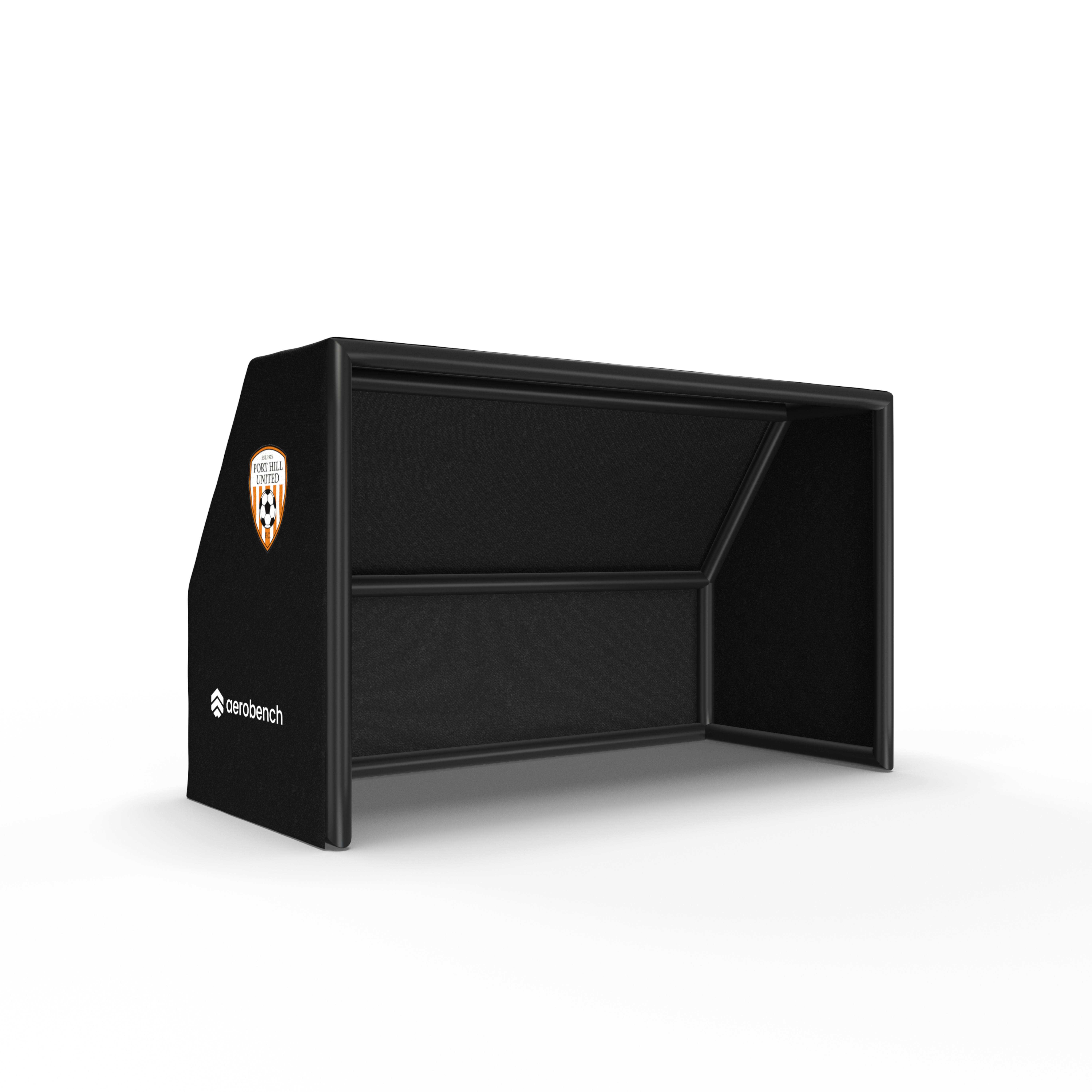 AeroBench front view — open seating area